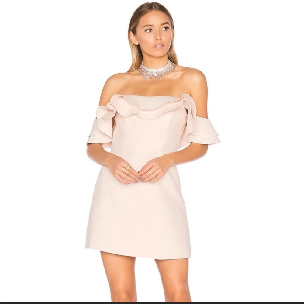 C/MEO Collective Light Pink Cocktail Dress
